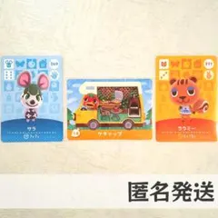 amiiboカード【ケチャップ　サラ　ララミー】あつまれ どうぶつの森　あつ森