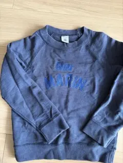 プチバトー 刺繍ロゴ　トレーナー