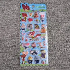 ズートピア　ぷっくりシール