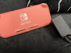 Nintendo Switch Lite コーラル 本体 充電器付き 動作確認済