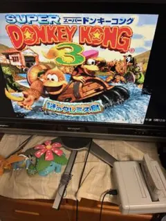 スーパードンキーコング3 SFC スーパーファミコン 起動確認済み