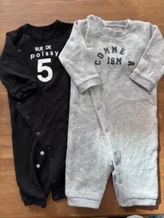 COMME CA ISM ロンパース 50〜70 二着セット