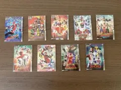 イタジャガ　スーパー戦隊 9枚セット