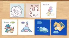 ポケモンパン ポケピース デコキャラシール 7枚セット