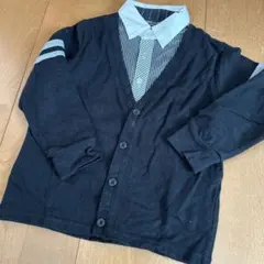 COMME CA ISM カーディガン 100A ブラック