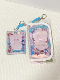 新品　アンパンマンミュージアム限定　ドキンちゃん　カードケース　ポーチ　アクスタ