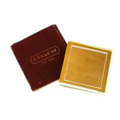 Y512-645　COACH コーチ コンパクトミラー 手鏡