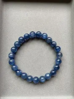 天然石 ブルーカイヤナイト ブレスレット 11～12mm 大玉 約55g 天然石 ブルーカイヤナイト ブレスレット 11～12mm 大玉 約55g - メルカリ
