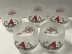 サンリオ マイメロディ グラス タンブラー 5個セット レトロ