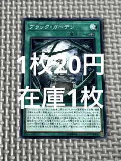 【1枚20円】遊戯王 ブラック・ガーデン DP21-JP032