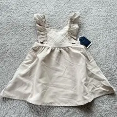 【新品未使用】バースデイ コトリ エプロンワンピース 90cm