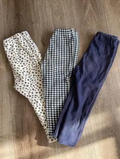 ❶chil2裏起毛パンツ3点セット80cm