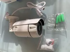 業務用、安定の有線での防犯カメラ　高信頼性4台+受信機　PSE電源アダプター付き