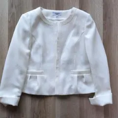 Raspberry Beret アイボリー ジャケット 15　入学式