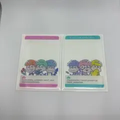 おそ松さん アクリルカード 2点セット 兄松 弟松