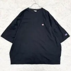 Champion ブラック Tシャツ バッグロゴ XSのサムネイル