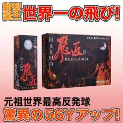 世界最高反発でQi4D V1X より56Y飛ぶ ワークスゴルフ飛匠レッドラベル極のサムネイル