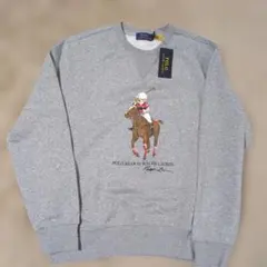 Polo Ralph Lauren ポロベア スウェット US M グレー