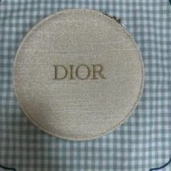 DIOR ラウンド型 ポーチ ミラー付き ゴールドのサムネイル