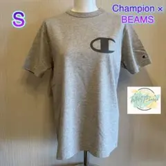 【美品】 Champion × BEAMS バックロゴ　Tシャツ　S C7