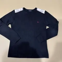 BURBERRY BLACK LABEL ブラックニット