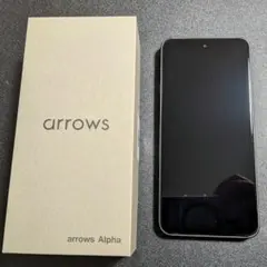 新品未開封】arrows Alpha M08 ブラック 本体 - メルカリ