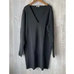 UNIQLO ユニクロ　ワンピース　Ｖネック