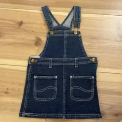 デニム ジャンバースカート