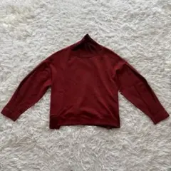 DES PRES レディース 長袖ニット S ウール トゥモローランド レッド