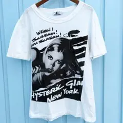 ヒステリックグラマー ヒスガール ピチT ミニTシャツ ライトピンク