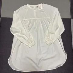 SM2 サマンサモスモス スタンドネック チュニックブラウス