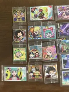 ワンピースウエハース シール、カード