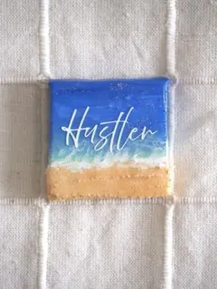 Hustler ミニキャンバスマグネット 夏の海 No.1