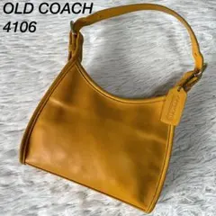 希少　オールドコーチ　4106 グラブタンレザー　ワンショルダーバッグ