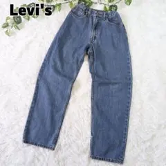 Levi's 550 デニム ジーンズ ストレート リメイク W32 ワイド