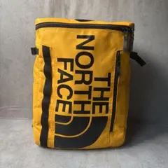 【美品】ノースフェイス ヒューズボックス 30L イエロー　x ブラック