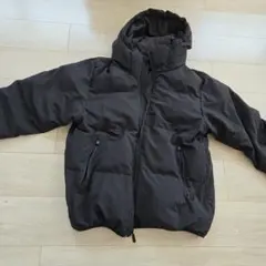 GU ブラック ダウンジャケット 34-07