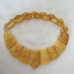 ロイヤルアンバーネックレス 天然琥珀　ケ109