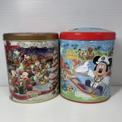 2015 2017ディズニー 空き缶2個セット