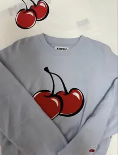 キルシーKIRSH スウェット ブラック チェリー