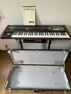 ♡Roland プレゼント (背負える専用キャリング・ケース ローランド（Roland） スタンド&ハードケース付♡ シンセサイザー JUNO-60 鍵盤楽器