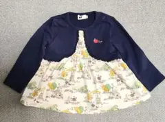 KP ニットプランナー　 レイヤード風チュニック 90