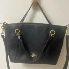 ジ*ラ様 COACH ショルダーバッグ ネイビーB2081 1011 2WAYB - メルカリ