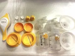 medela メデラ　手動　搾乳器セット　ハーモニー