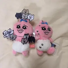 おぱんちゅうさぎ SNS風アクリル付きマスコット ぬいぐるみ