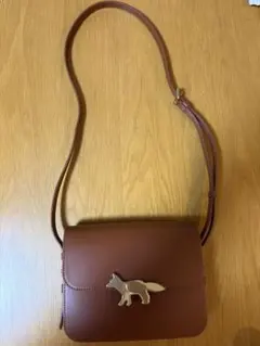 s*0様 メゾンキツネ EDIE BAG ブラウン ショルダーバッグのサムネイル