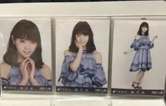 乃木坂46 生写真　西野七瀬　逃げ水　3枚セット