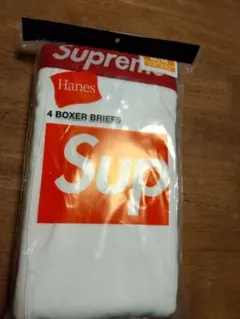Supreme Hanes ボクサーパンツ Mサイズ 1枚　白のサムネイル