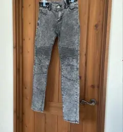 ヘザー☆ストレッチデニム スキニーパンツ