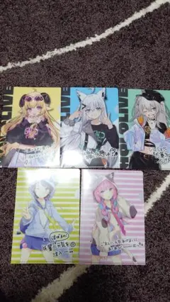 ホロライブ　クリアファイル